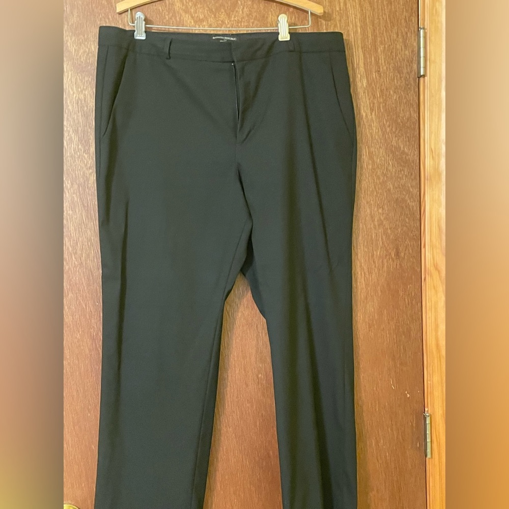 Banana Republic Ryan Curvy Fit Size 16 Black Pants